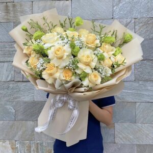 Bó Hoa Tươi   Sắc Vàng Yêu Thương   B01