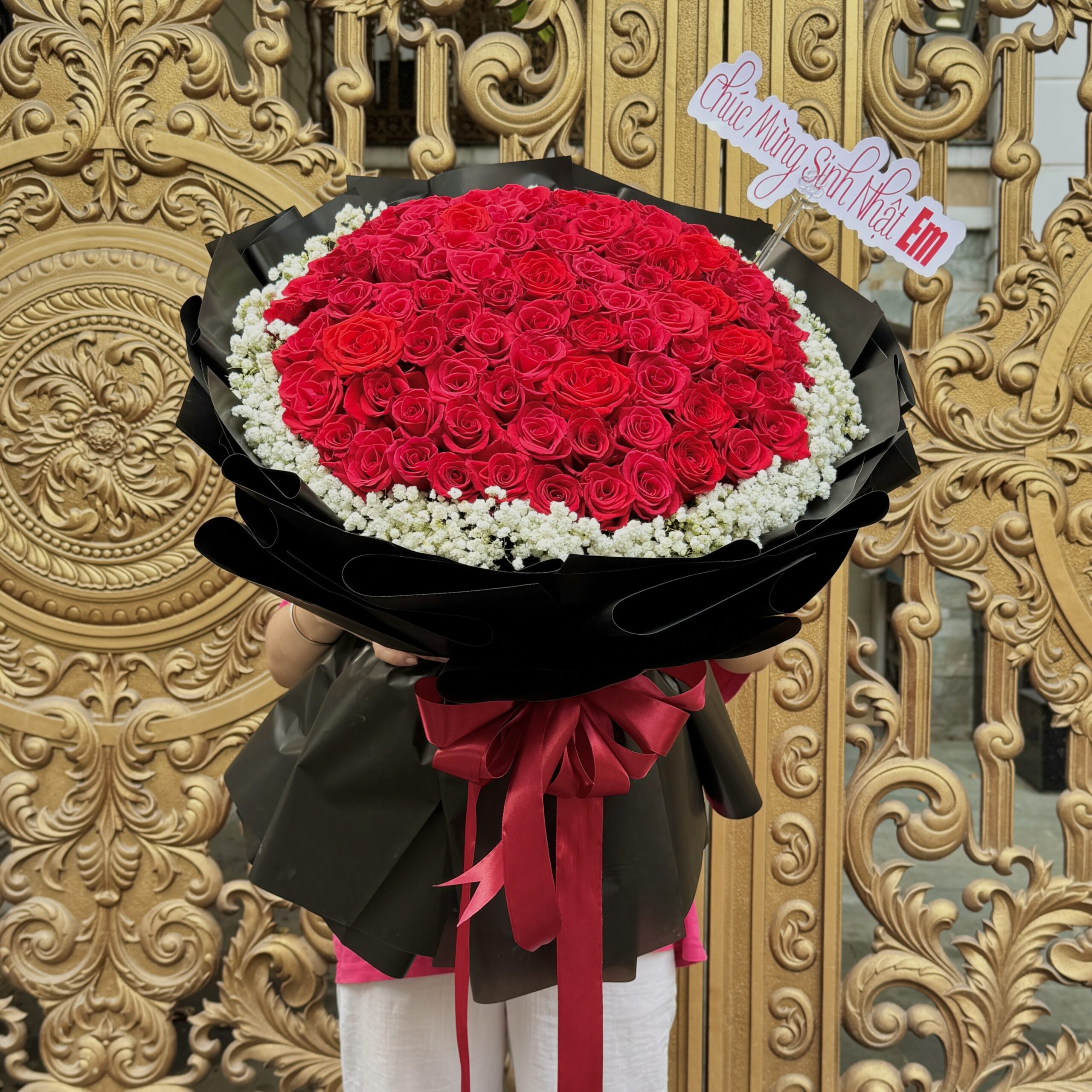 Fresh flower bouquet - Full of love - B04 1 Bó Hoa Tươi Trọn Vẹn Yêu Thương B04