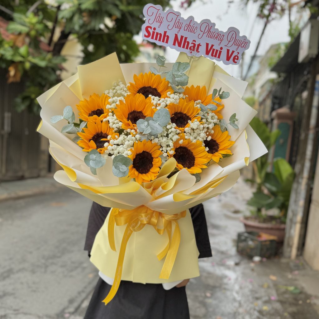 Bó hoa tặng tốt nghiệp - Khát Vọng - BH010 6 BH10 2