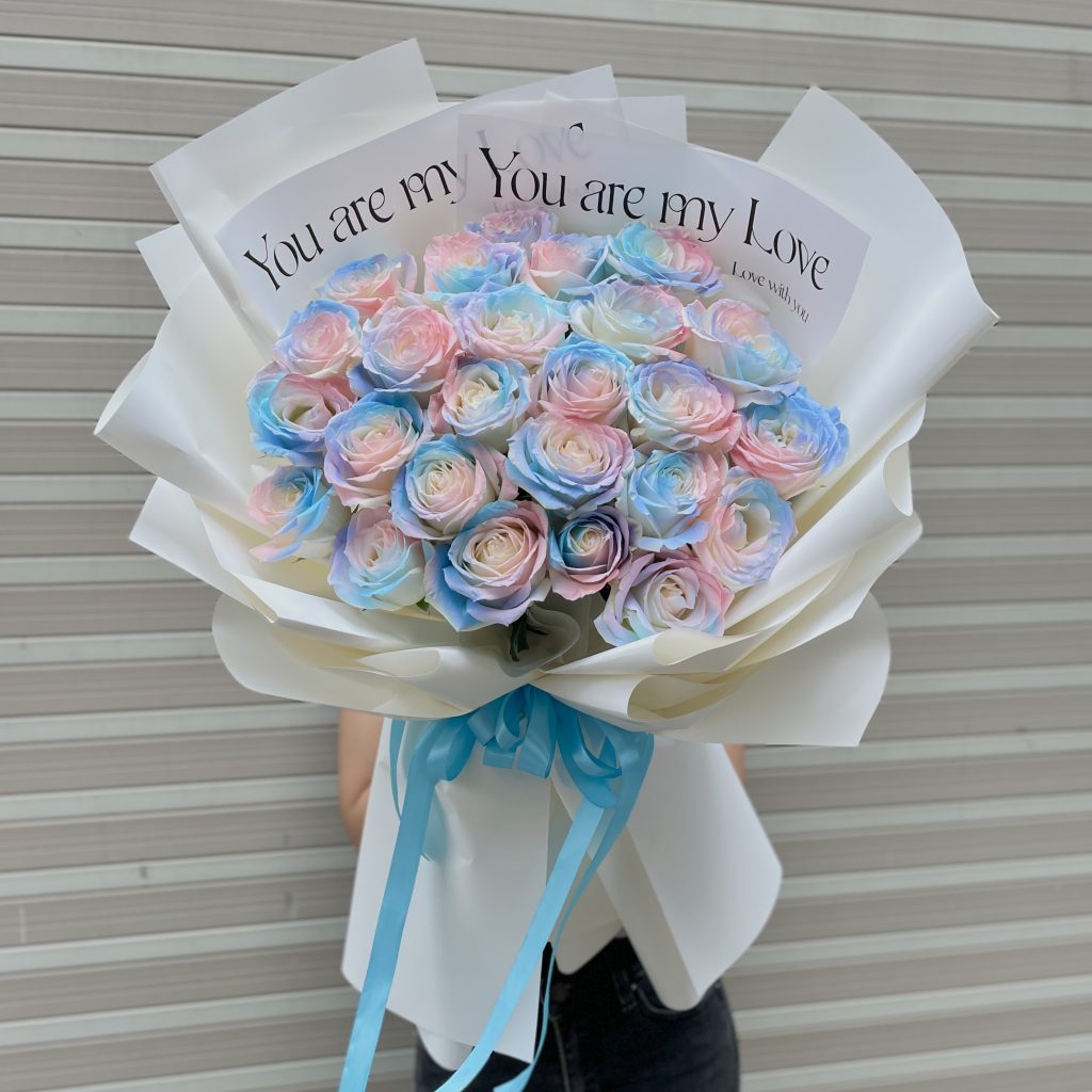 Bó hoa tươi - The Rainbow - BH022 6 BH22 2