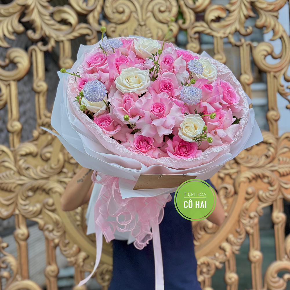 Bó Hoa Hồng Ngọt Ngào - BH27 6 BH27