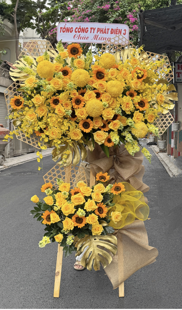 Kệ Hoa Khai Trương - Đại Cát Đại Lợi - KT09 6 CM09