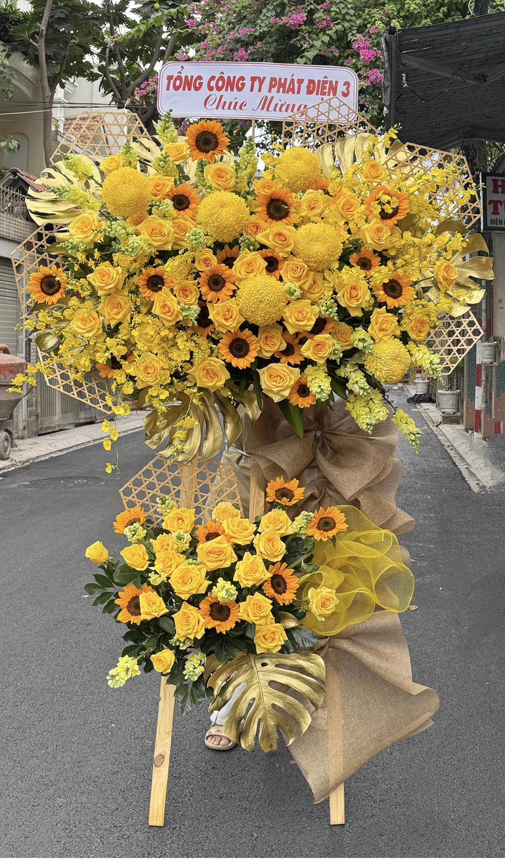 Kệ Hoa Khai Trương - Đại Cát Đại Lợi - KT09 1 CM09