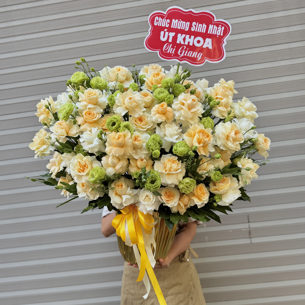 Giỏ Hoa Tươi - Vinh Quang - GH037 6 GH40