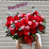 Giỏ hoa hồng đỏ - Xuân Sang - GH043 3 GH46