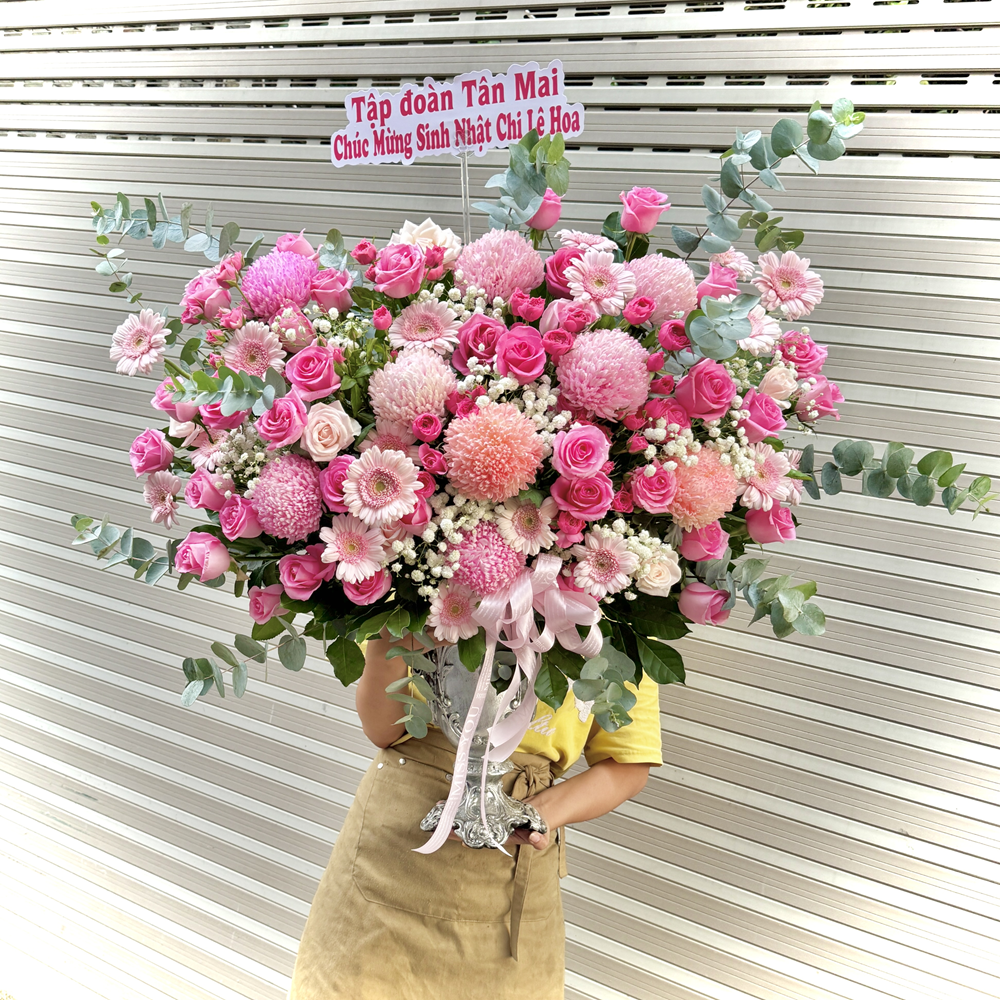 Bình Composite hoa hồng - Luxury 1 - GH043 6 GH47