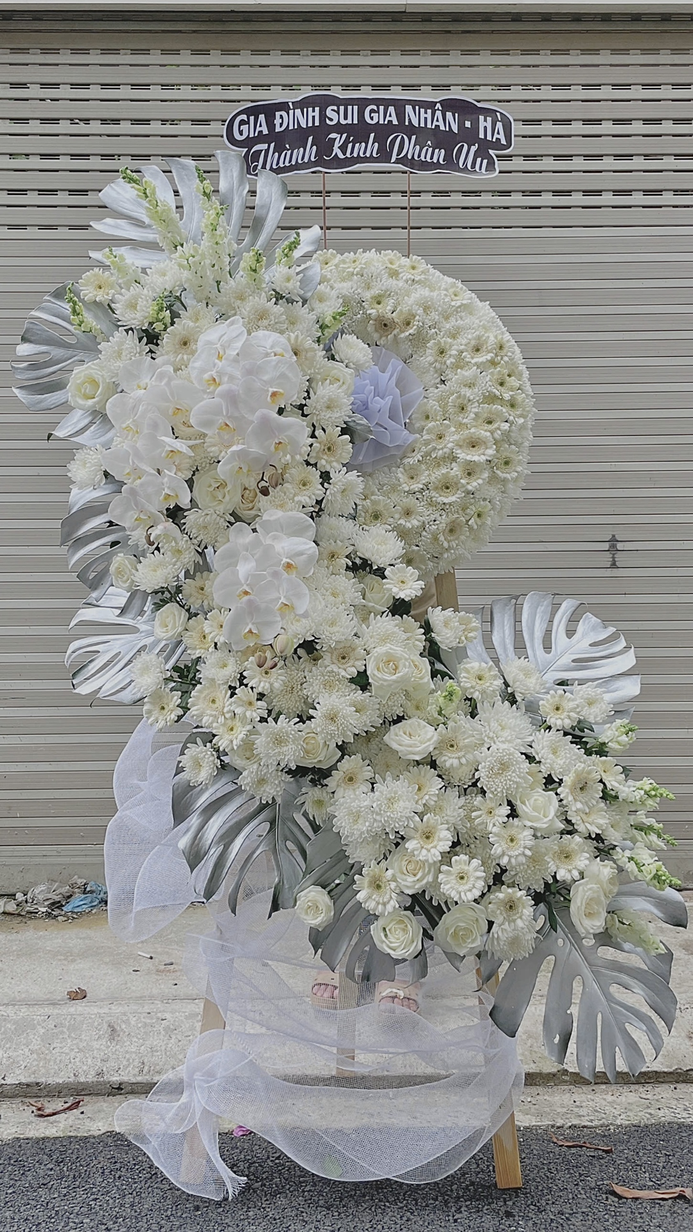 Kệ Hoa Chia Buồn - Giọt Lệ - CB025 1 CB027