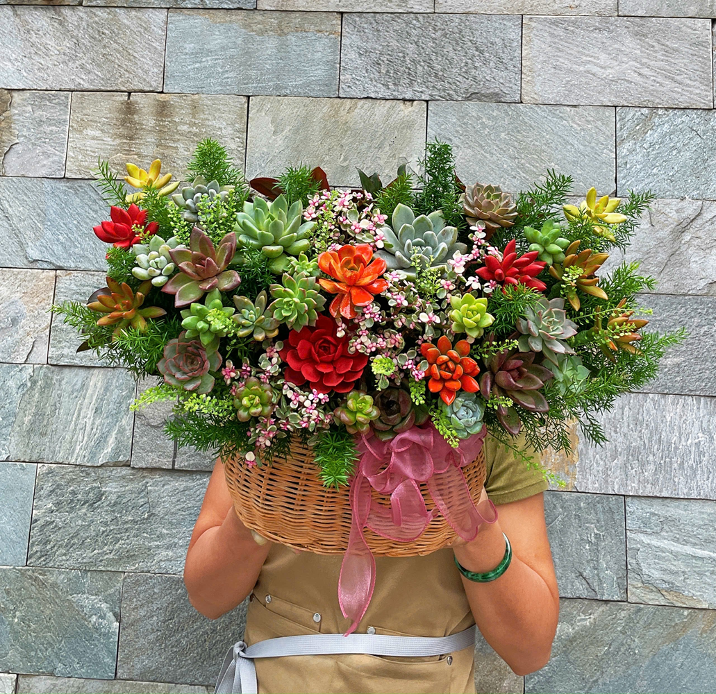 Giỏ Sen Đá Chúc Mừng Thăng Chức - SD03 1 SD03