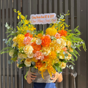 GIỎ HOA TƯƠI - ÁNH BÌNH MINH - GH067 3 GH067B