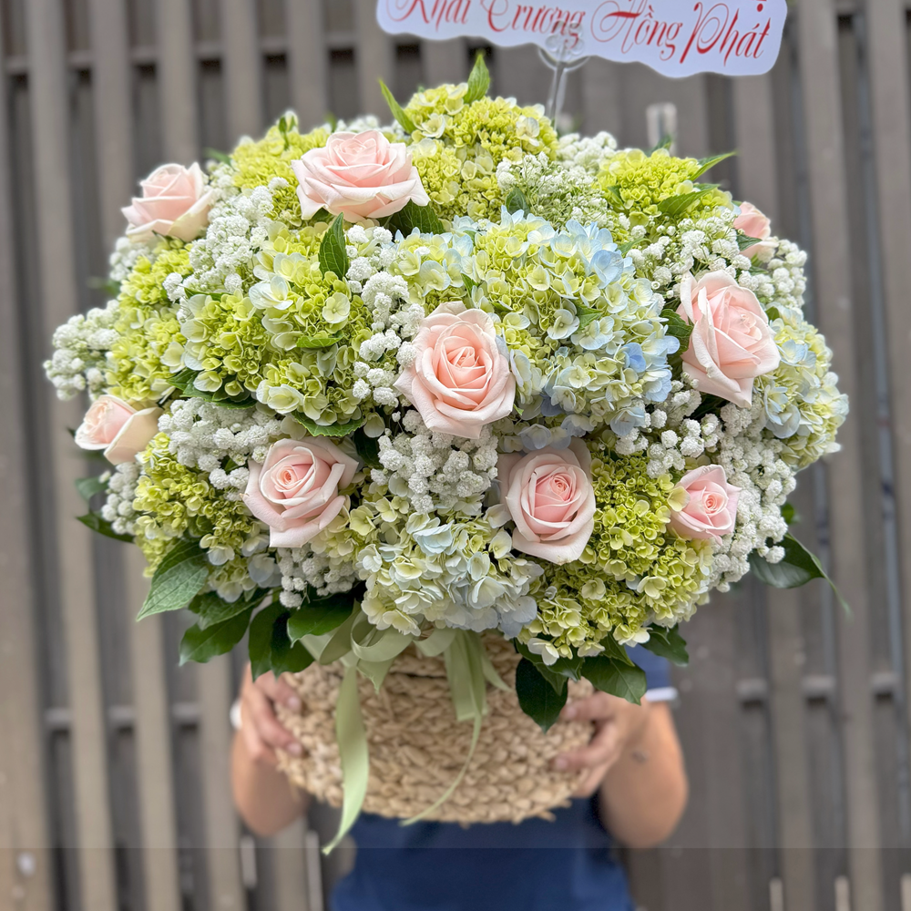 GIỎ HOA TƯƠI - LẬP ĐÔNG - GH074 6 GH074