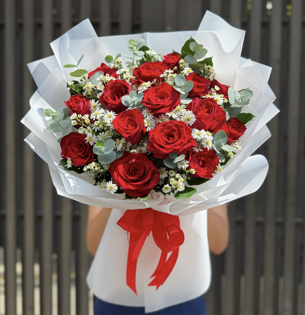 BÓ HOA HỒNG ĐỎ - I LOVE YOU MORE THAN I CAN SAY - BH088 1 BH088