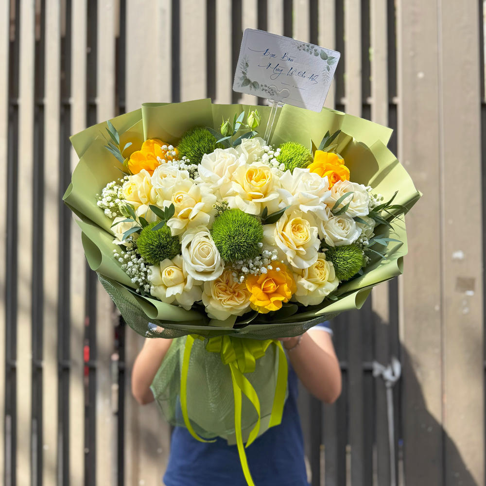BÓ HOA TƯƠI - NGÀY NẮNG LÊN - BH089 6 BH089