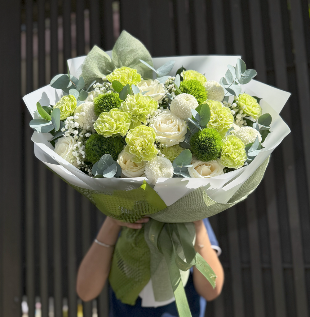 BÓ HOA TƯƠI ĐẸP - KHỞI ĐẦU MỚI - BH092 6 BH093