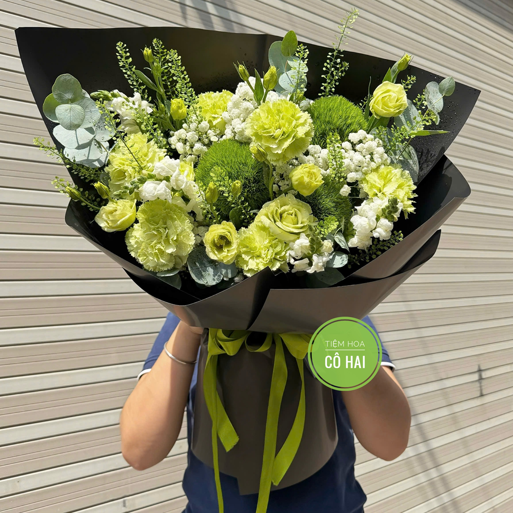 BÓ HOA TƯƠI XANH LÁ - KHÁT VỌNG TUỔI TRẺ - BH097 6 BH097