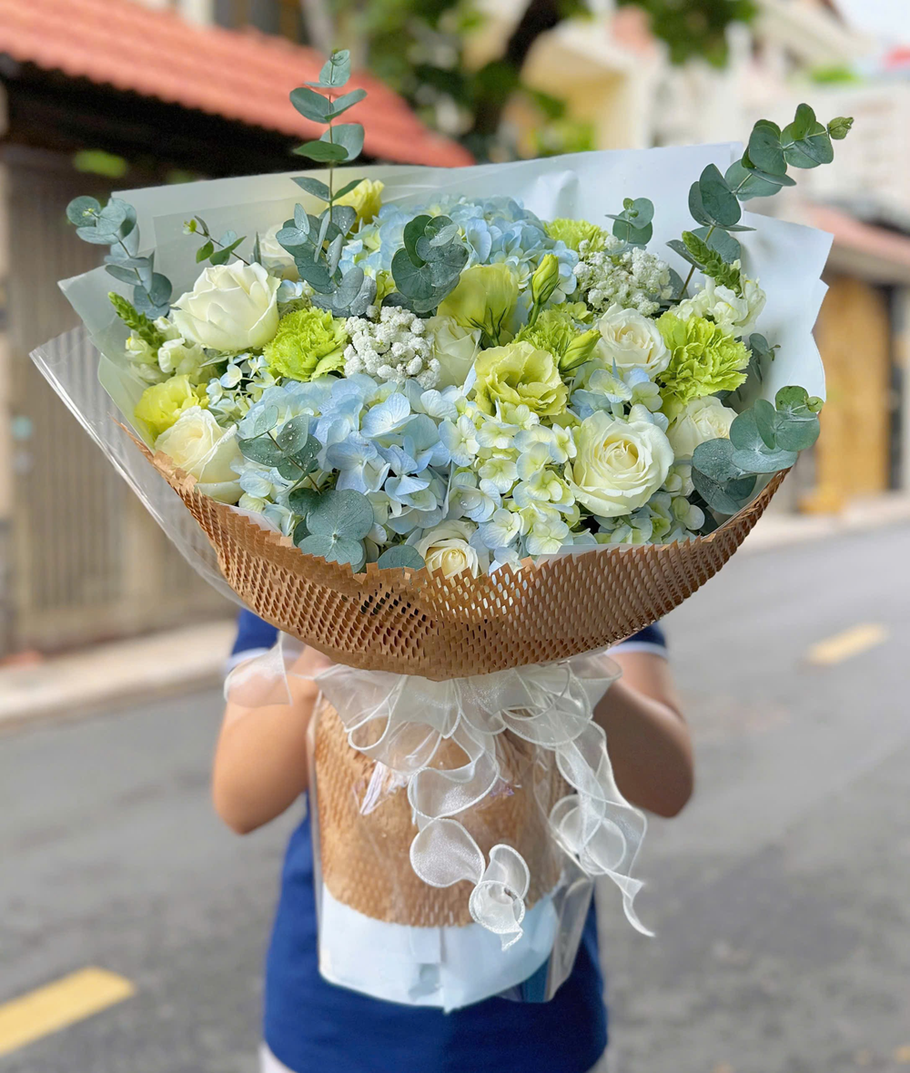 BÓ HOA TƯƠI - NHƯ Ý CÁT TƯỜNG - BH109 1 BH109