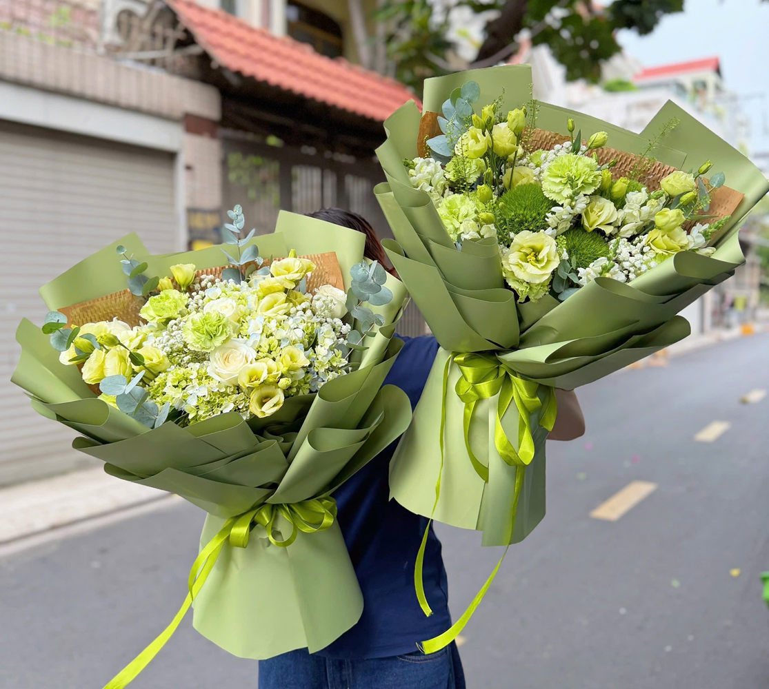 BÓ HOA TỐT NGHIỆP - ƯƠM MẦM HẠNH PHÚC - BH135 1 BH135