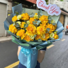 BÓ HOA HỒNG VÀNG - THANK YOU - BH156 3 BH156