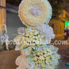 HOA VIẾNG TANG LỄ TONE TRẮNG SANG TRỌNG - CB055 3 CB055
