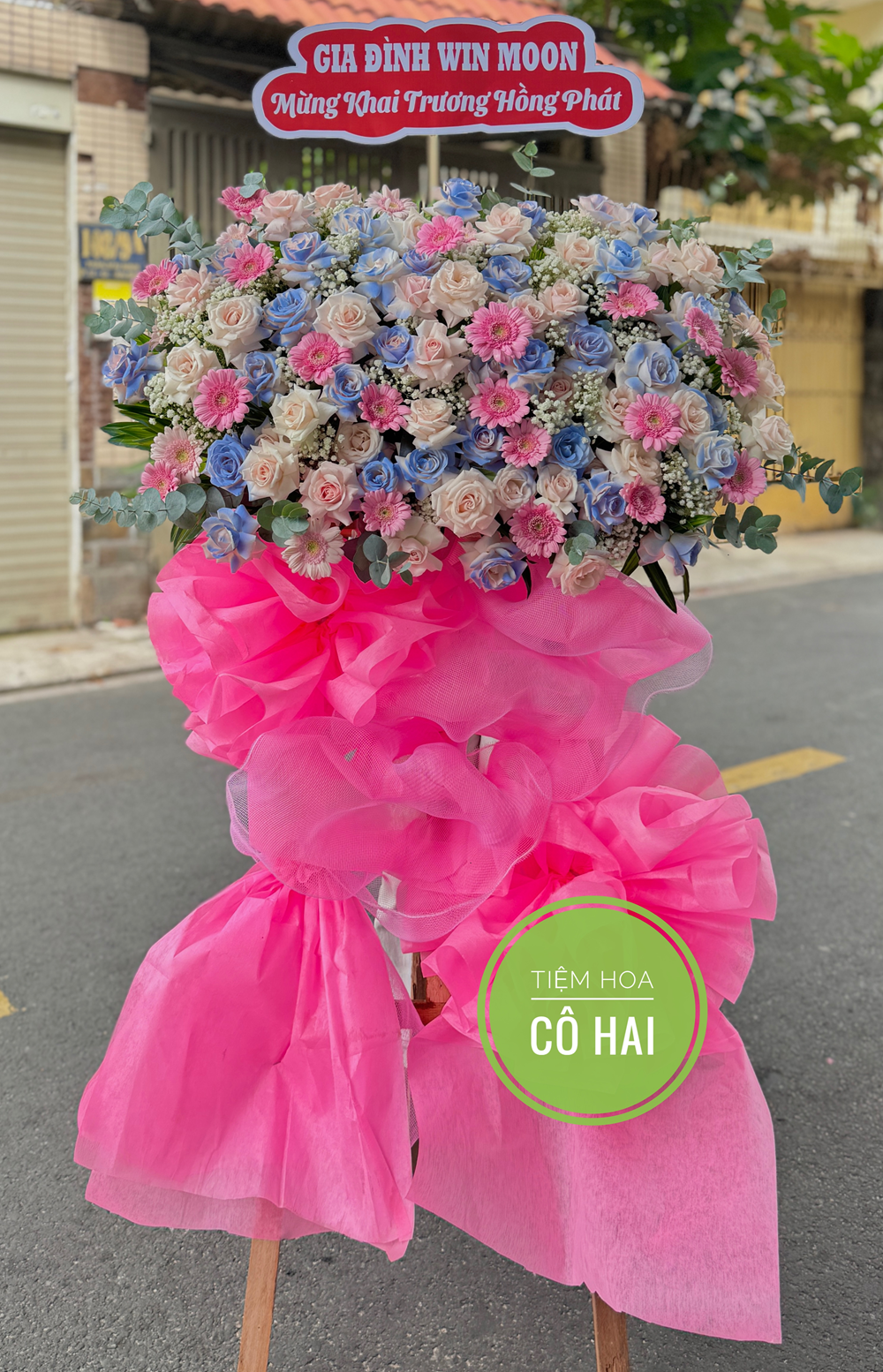 KỆ HOA CHÚC MỪNG - MỸ MIỀU - CM024 1 CM024