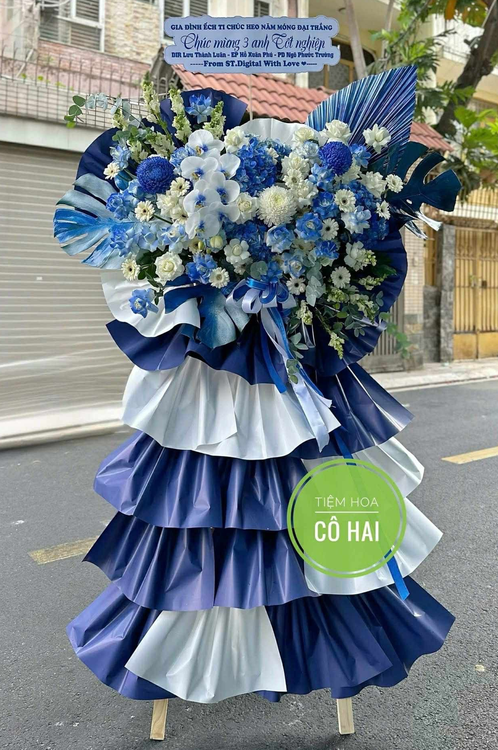 LẴNG HOA CHÚC MỪNG SỰ KIỆN - KHÚC CA KHẢI HOÀN - CM133 1 CM133