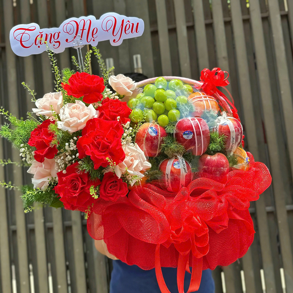 GIỎ TRÁI CÂY - TẶNG MẸ YÊU - TC06 6 TC06